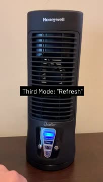 Honeywell HTF210B Quiet Set Personal Table Fan , Black