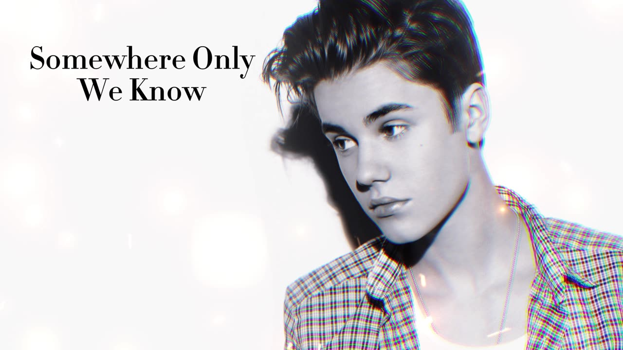 Somewhere Only We Know [ Keane ] - ( Justin Bieber AI cover )