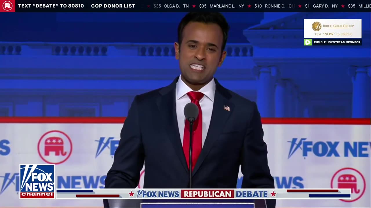 Vivek Ramaswany's Closing Statement | First Republican Debate 2023
