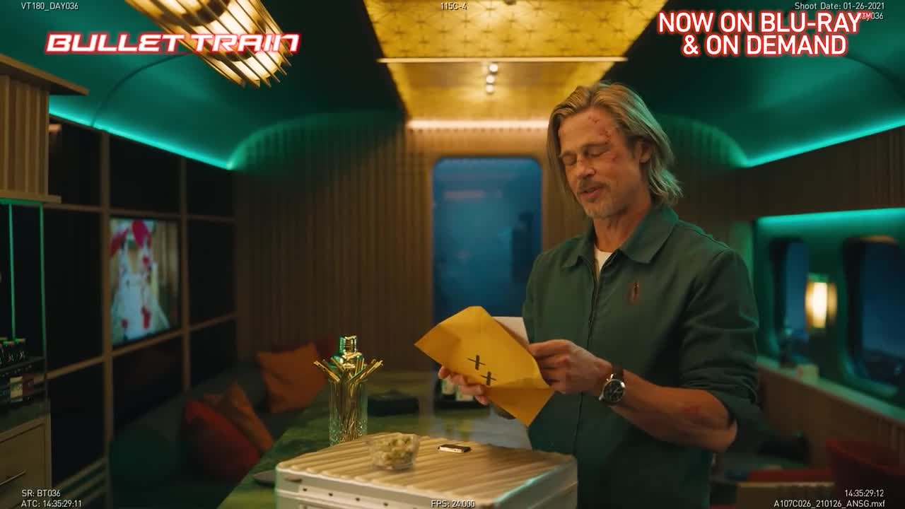 BULLET TRAIN – Hurry (Now on Blu-ray & On Demand)