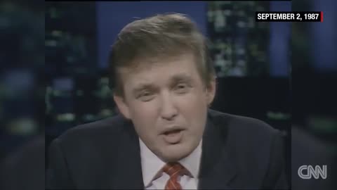 Donald Trump interviewed by Larry King 1987