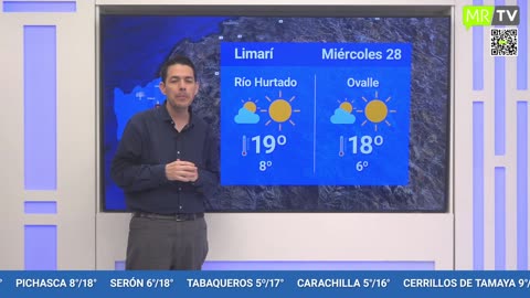 EL TIEMPO EN LA REGIÓN - MARTES 27 DE JUNIO