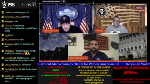 2022-06-17 13:08 EDT - "You Don't Say Gang"? : with No Regerts