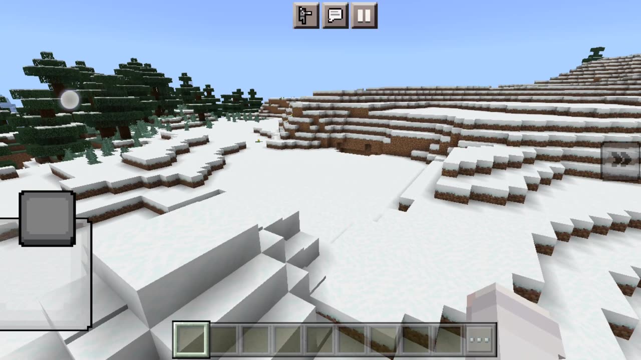 Minecraft Snow World Survival! #minecraft