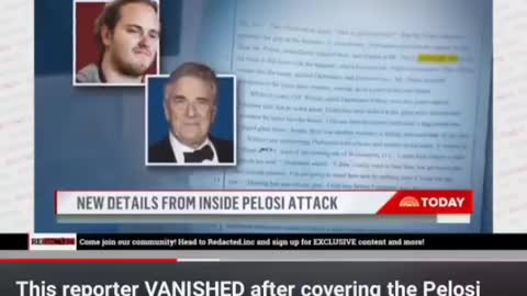 2218. The Pelosi Report💀Made Them Disappear🌐 MSM 💀