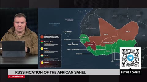 ►🚨🇷🇺🇷🇺🇷🇺 Rybar Live: Russification of the African Sahel [ENG]