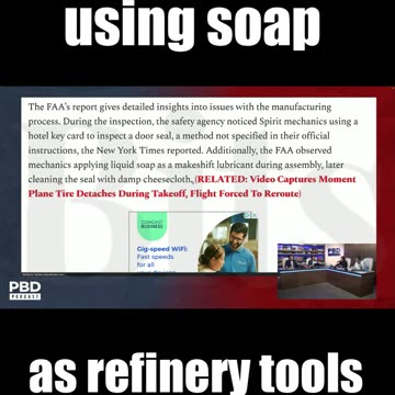 FAA finds Boeing using soap as refinery tools Pt.2 #trending #viral #shorts #bitsentertainmentnews