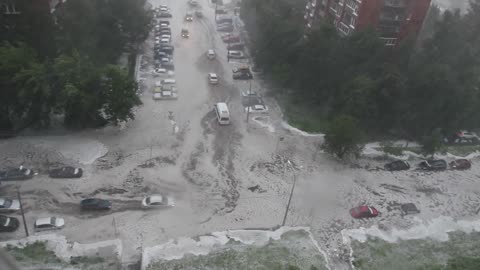 Massive Flooding in St. Peterburg