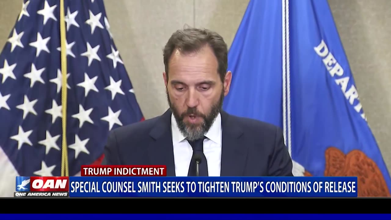 Special Counsel Smith Seeks To Tighten Trump's Conditions Of Release