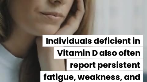 Signs that you're Vitamin D deficient #shorts #vitamind #vitamindeficiency