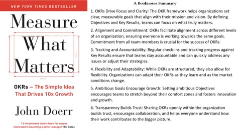 Measure What Matters by John Doerr