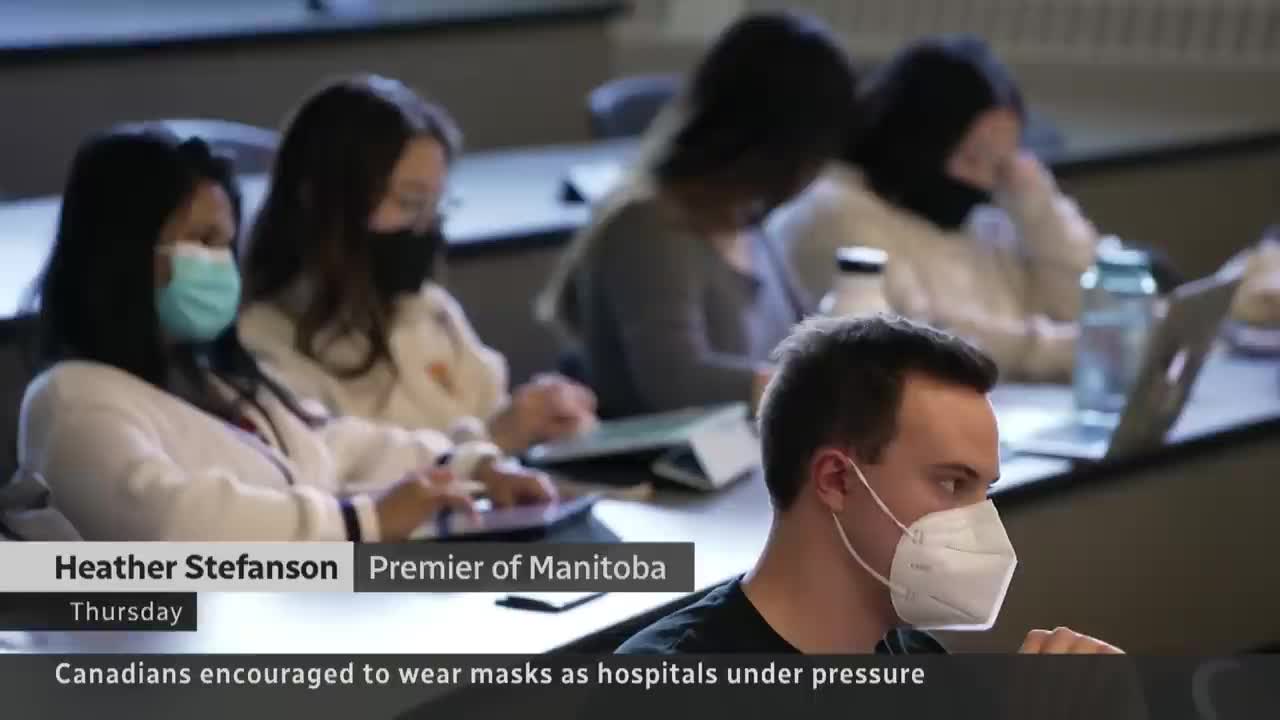 Canadians ponder the possible return of masking for public health