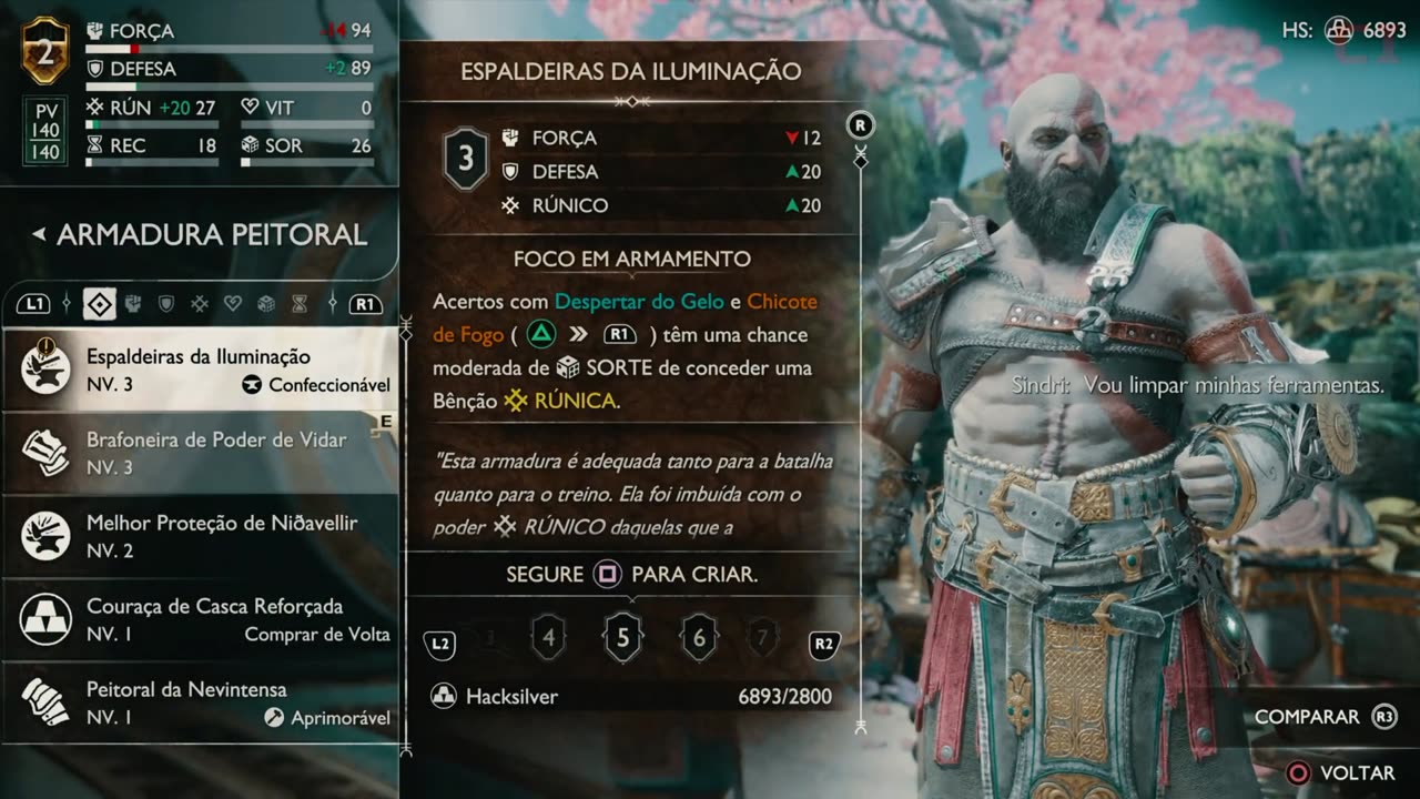 God Of War Ragnarok Jogo Completo Sem Comentários Gameplay Completa do Inicio ao Fim PT-BR_31