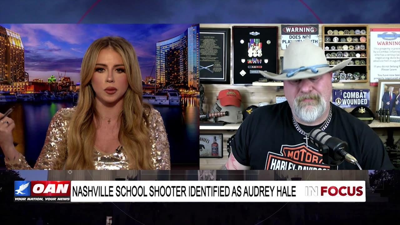 OANN with Alison Steinberg - Crazy Tranny targets Christian school - kills 6