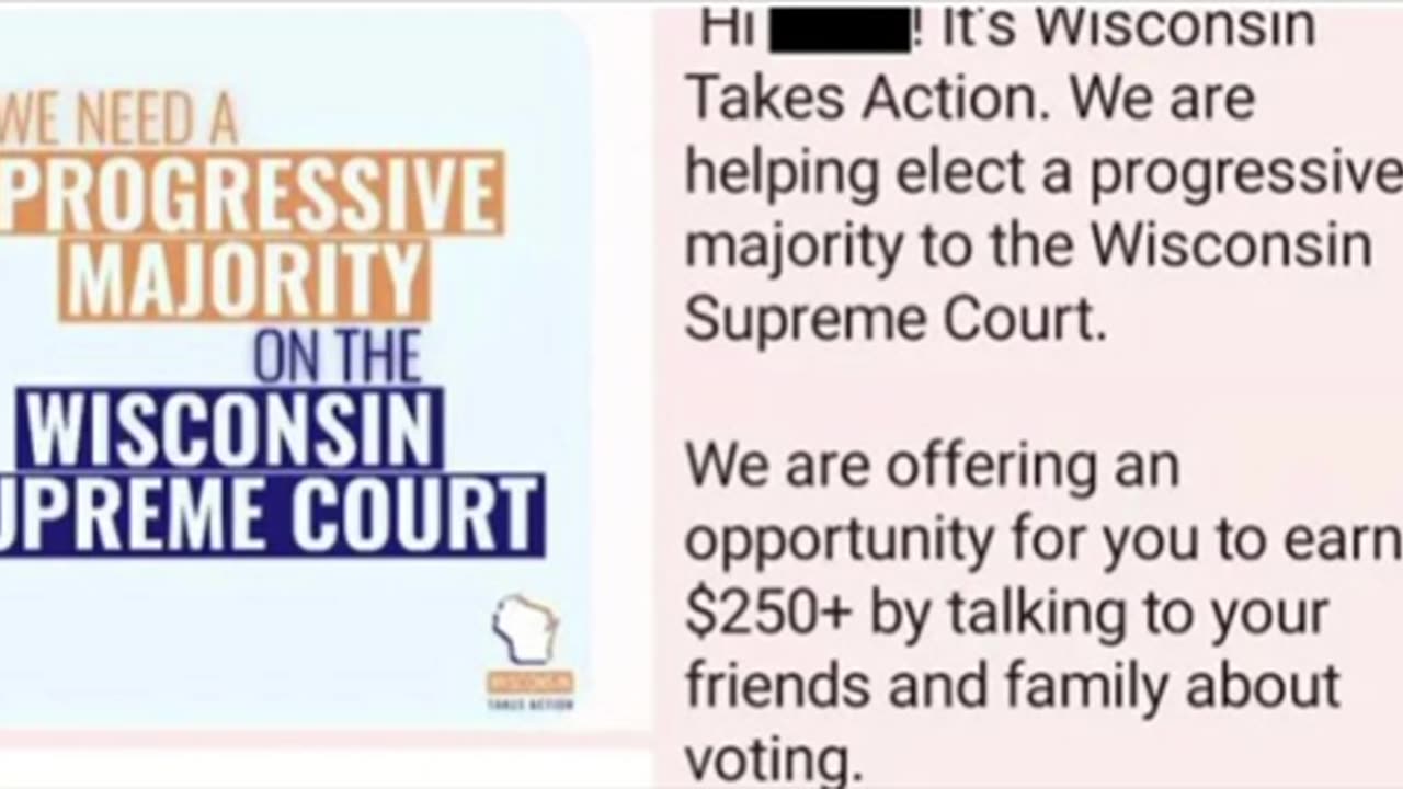 Wisconsin: Election Bribery Scheme Discovered in Wisconsin Supreme Court Race