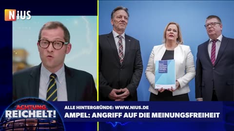 Regierung erklärt der Meinungsfreiheit den Krieg!| Achtung, Reichelt! vom 15. Februar 2024