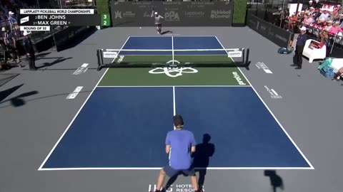 Ben Johns vs Max Green tại giải vô địch thế giới Lapiplasty Pickleball