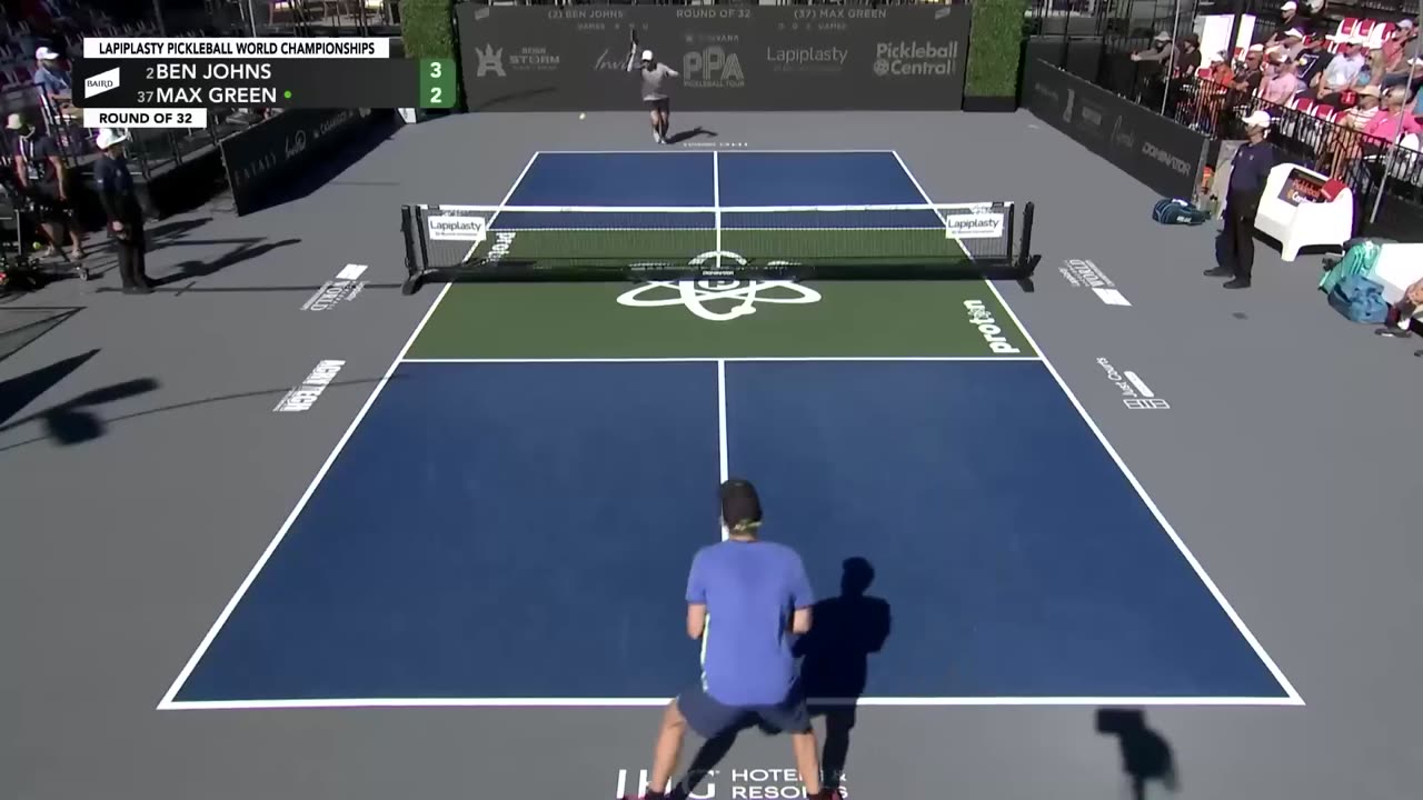 Ben Johns vs Max Green tại giải vô địch thế giới Lapiplasty Pickleball