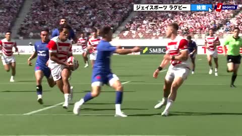 【ハイライト】日本 vs. フランス｜ラグビー日本代表テストマッチ2022(07/09)