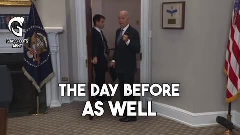 Biden Dodges Hurricane Response Question, Gives Brief Reply and Quickly Exits Press Room