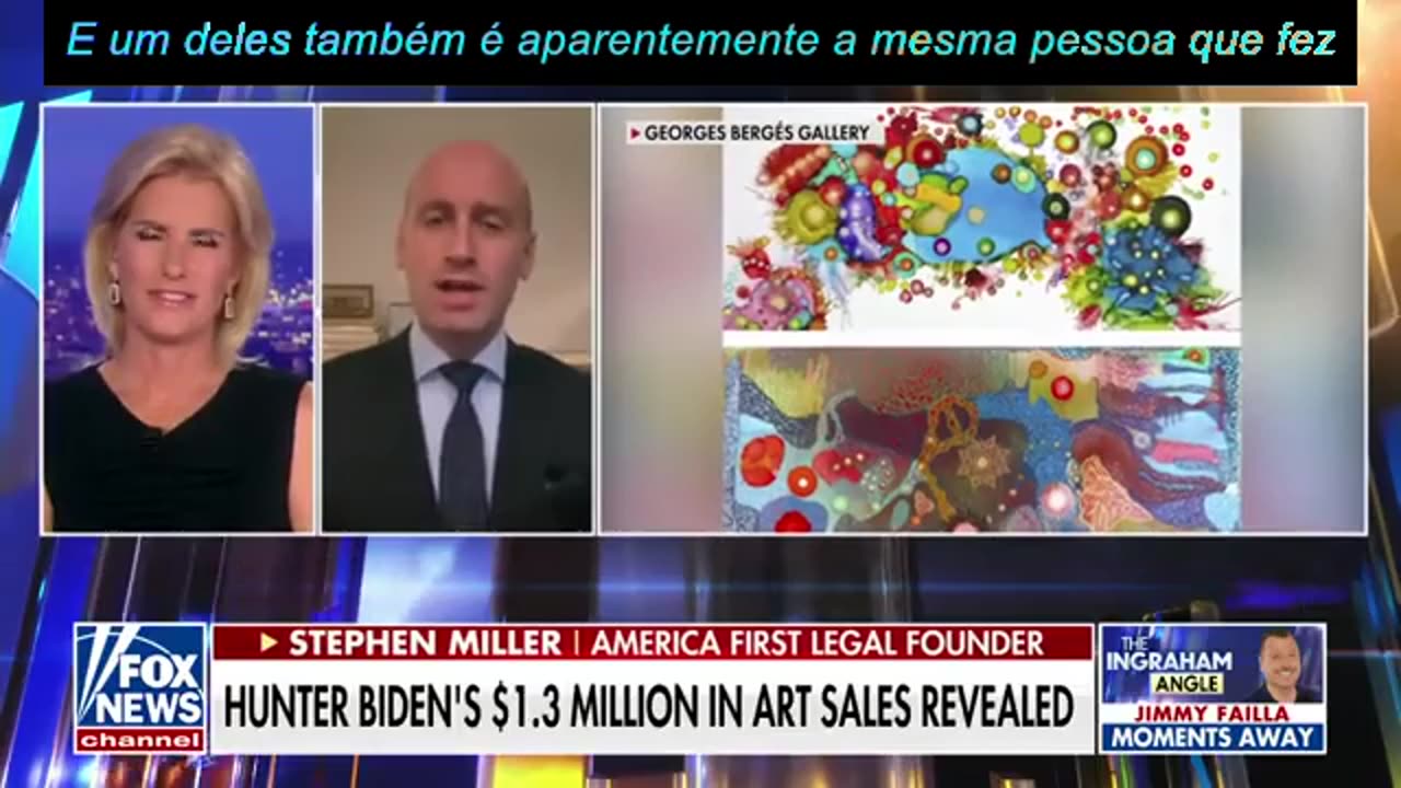 Stephen Miller: a profissão de Hunter é vender Joe Biden.