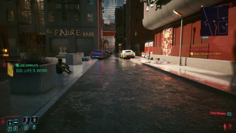 Cyberpunk 2077: where did those cars come from.