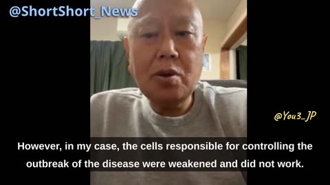 Boostered 💉💉💉 Japanese politician gets cancer from it and admits it kills your immune system.