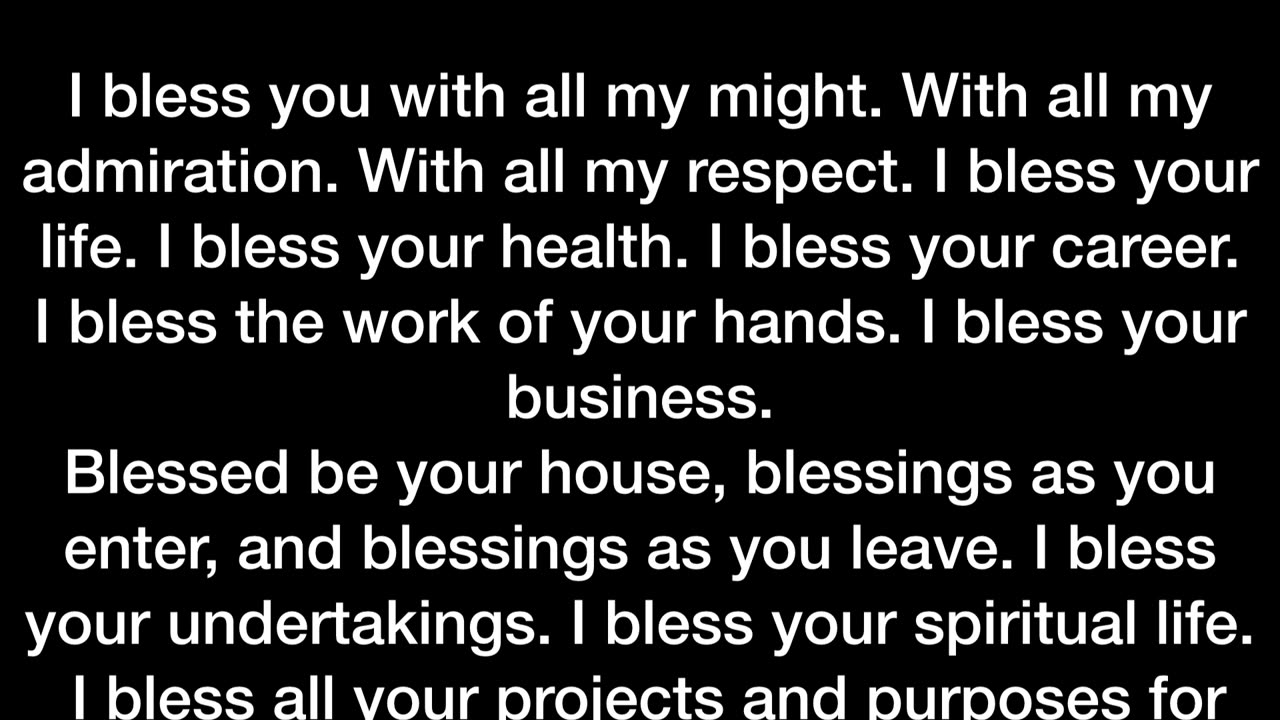 A prayer of blessing for the rest of the months of 2024…