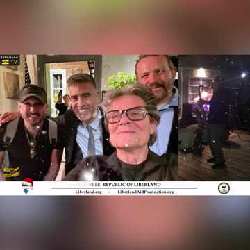 Liberland news Scott Page from Pink Floyd at our Washington DC Representative Office opening.