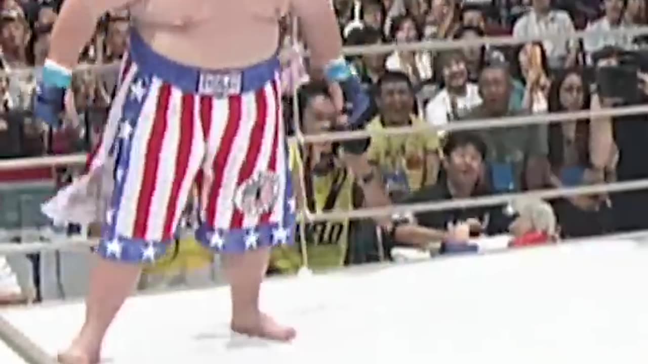 Minowa Drop Kicks Butterbean in PRIDE_ _Shorts