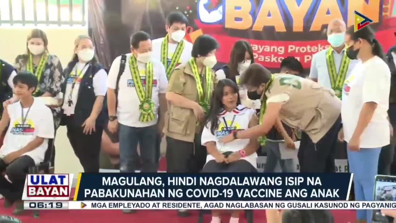 DOH OIC Vergeire, pinangunahan ang bakunahan vs. COVID-19 sa Brgy. Almanza Uno, Las Piñas(1)