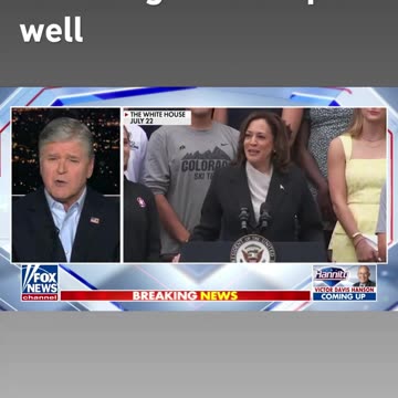 Sean Hannity: What is Kamala Harris hiding? #shorts