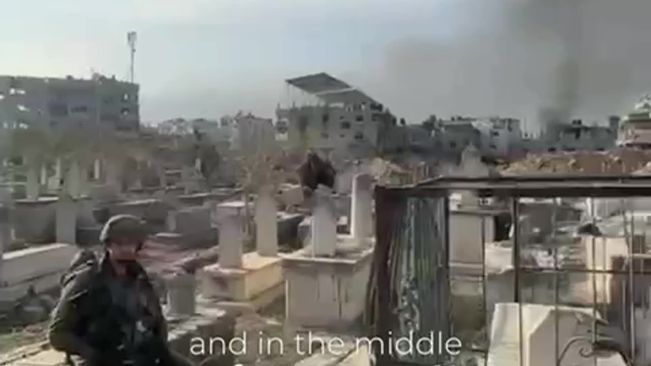 IDF Finds Rocket Launchers Built into the Graves in a Gaza Cemetery