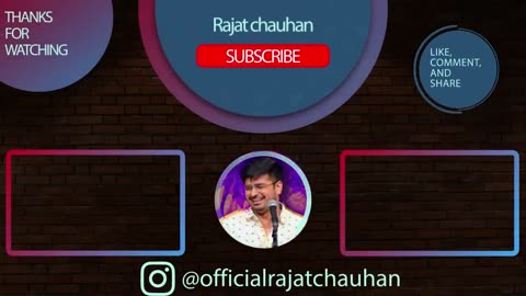 Rajat Chauhan standup comedy video