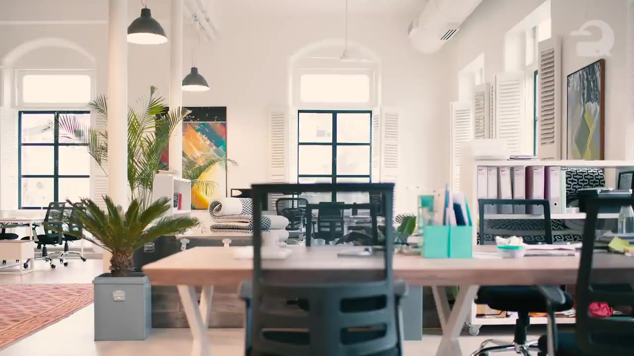 Office Ambience _ 4 Hours of Office Background Noise for Working, Studying _ White Noise, 사무실 백색소음