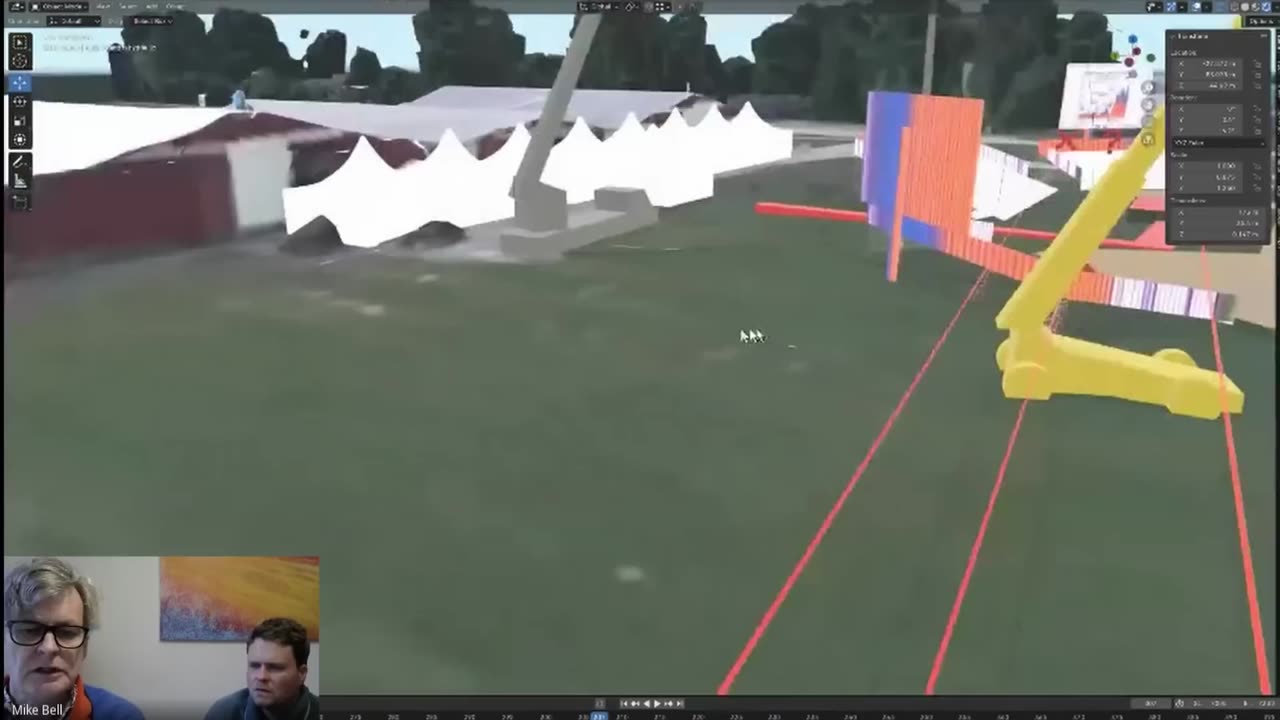 Bullet Trajectories Near Assassination of ex President Trump