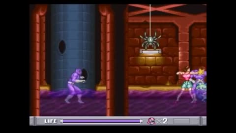 Mighty Morphin Power Rangers (SNES) Playthrough