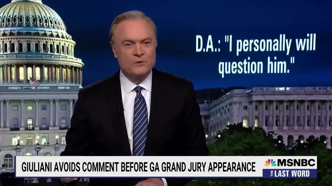 Lawrence: Giuliani's GA Grand Jury Appearance Should Terrify Trump