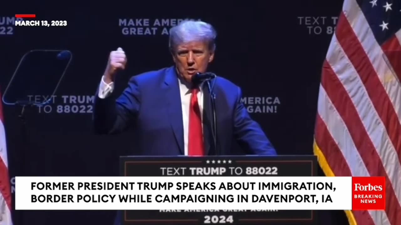 'It's Not Politically Incorrect...'- Trump Gives Blunt Take On Illegal Immigration