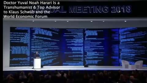 Klaus Schwab is now talking about how humans are "hackable animals"