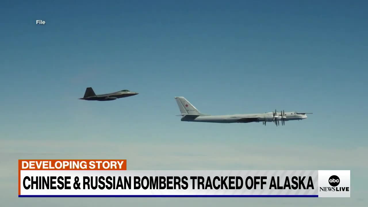 Chinese, Russian military planes intercepted near Alaska