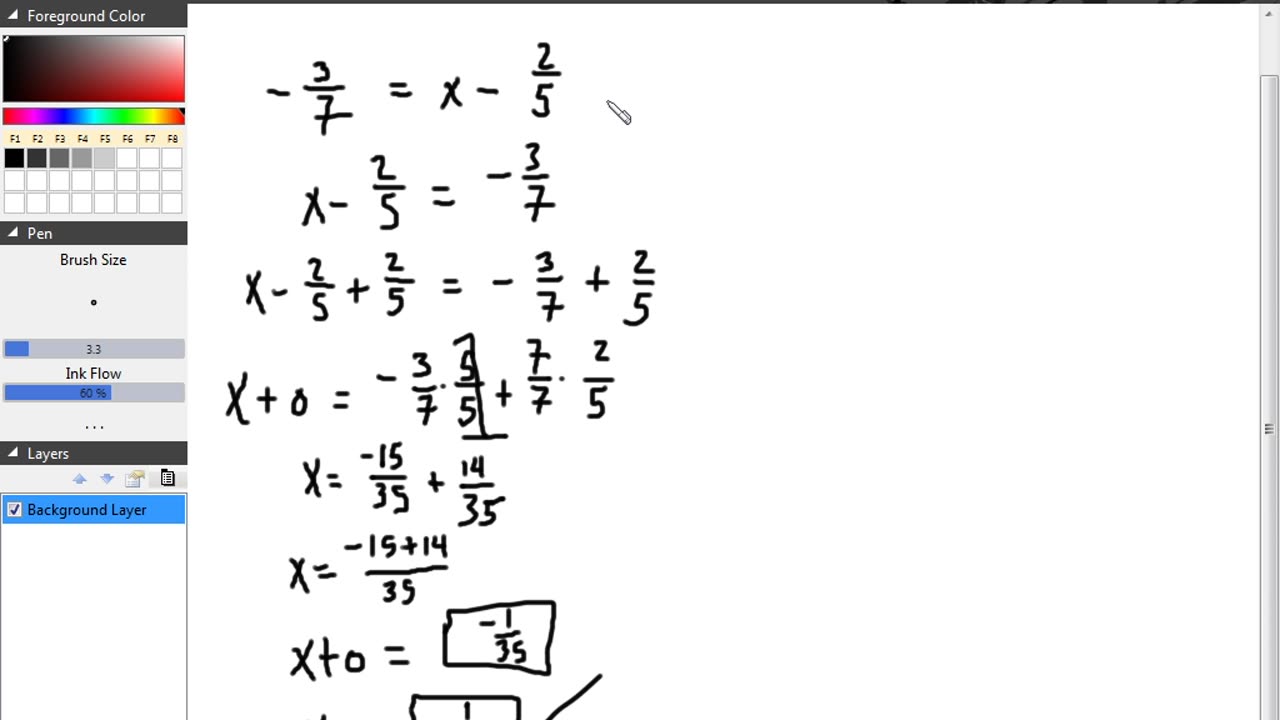 Algebra Part 1 Solving Equations Part 4