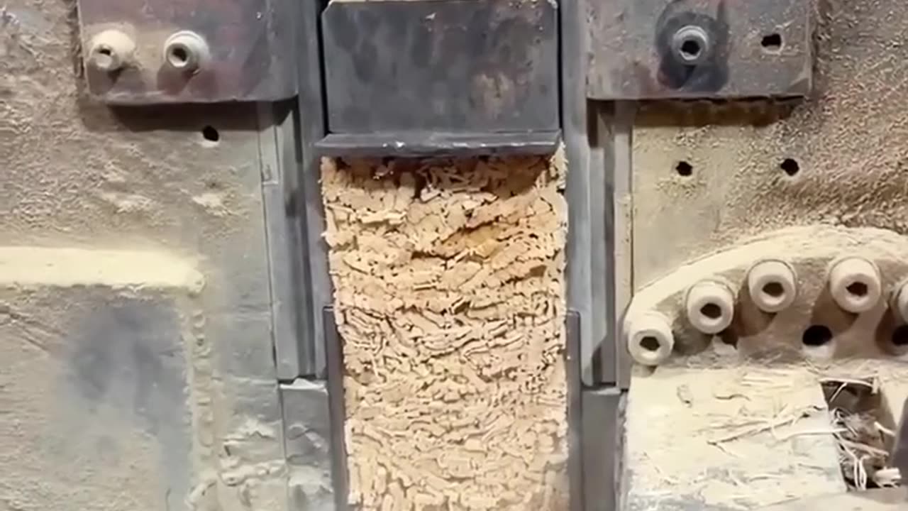 Amazing Compression of Raw Wood