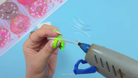 7 DIY FIDGET TOYS and ANTISTRESS SCHOOL SUPPLIES - Among Us POP IT Notebook - Donut Squishy Pen...