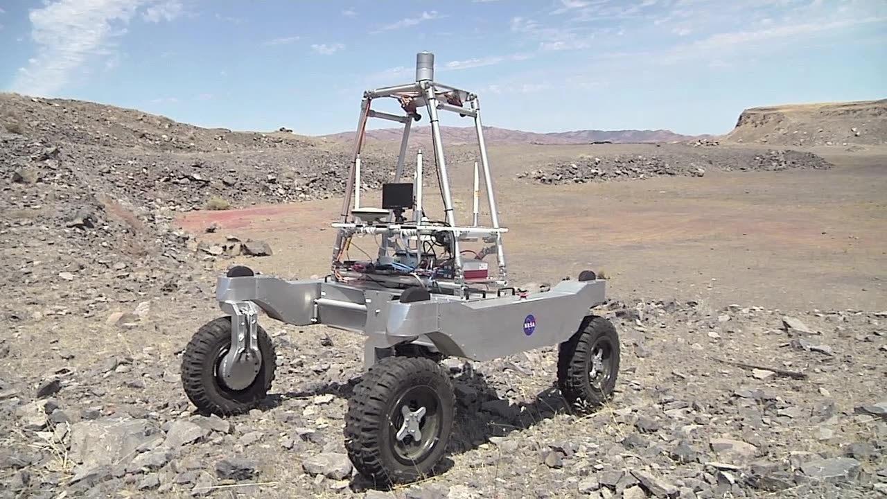 Quest for Lunar Knowledge: Rover Explores California Desert to Simulate Water Search