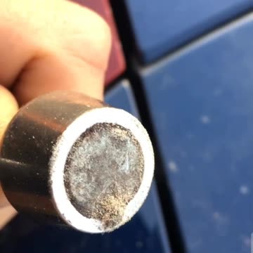 Heavy metals dust dirty car scrape paint chemtrails