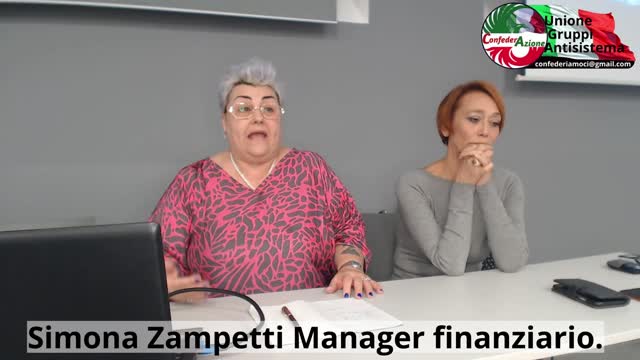 Simona Zampetti Manager finanziario. Convegno 6 Novembre 2022 della CONFEDERAZIONE