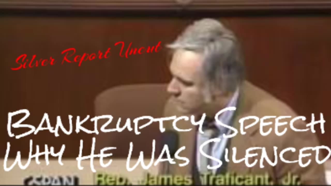 James Traficant Jr. Bankruptcy Speech