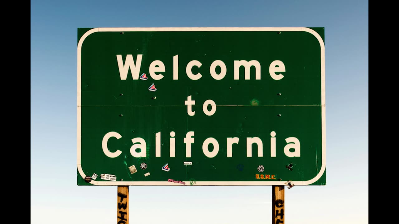 Welcome to the shit called California