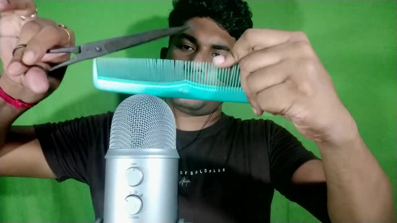 ASMR Ultra Fast And Aggressive Haircut Male ASMR || ASMR Male Haircut No Talking Bappa ASMR